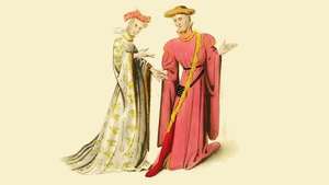 Courtiers (MS. Reg. 15 D. Ill, and MS. Harl. No. 1319)